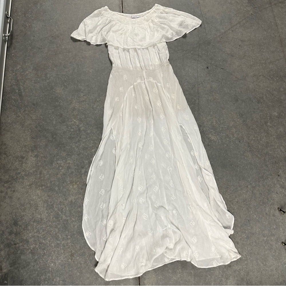 Flynn Skye White Maxi Dress